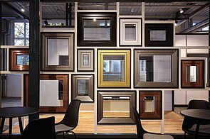 The tactile surfaces from realMaterial transform windows into a haptic interior design experience