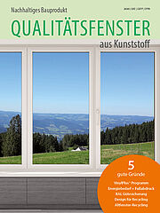 Die GKFP-Nachhaltigkeitsbroschüre liegt der aktuellen bauelemente bau Ausgabe 6+7/2020 bei.