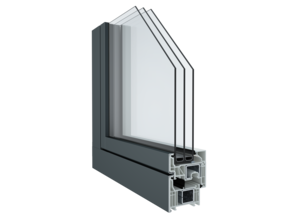 Elegant Abstract 76 mit Aluminium-Vorsatzschale