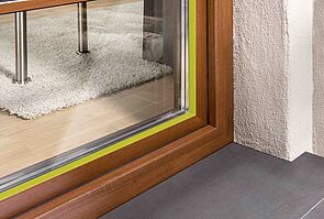 Eckansicht HD Kirsche 3-fach-Verglasung STV