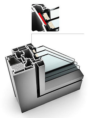 Internorm I-tec Verglasung. Alle Bilder: Internorm Internorm I-tec Verglasung. Alle Bilder: Internorm