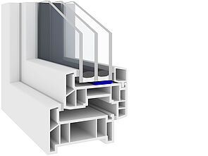 Klebeposition Falzgrund