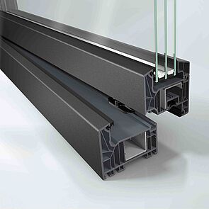 Für eine harmonische Optik: passend zur Oberfläche gibt es verschiedene Profilfarben Für eine harmonische Optik: passend zur Oberfläche gibt es verschiedene Profilfarben