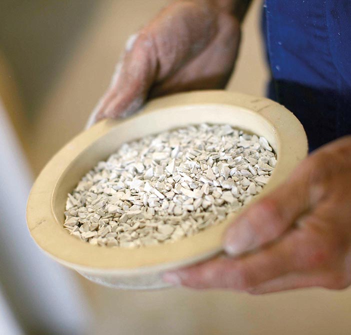 Lebenszyklus Kunststofffenster: Kunststoffrezyklat/Bild: VEKA