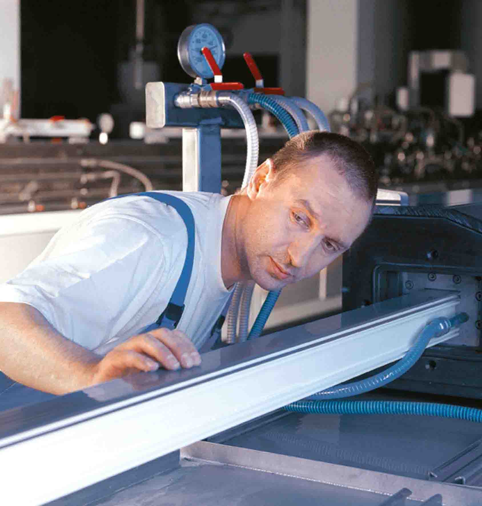 Lebenszyklus Kunststofffenster: Profilextrusion